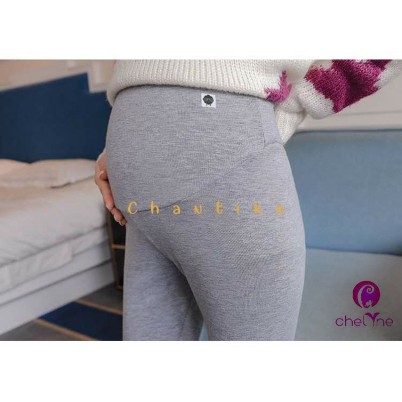 Chelyne legging hamil Panjang Highwaist HJ 133 Nyaman di Pakainya