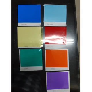 Jual Plastik Mika Cover Jilid ASAHI Polos FOLIO atau A4 0,10 mm Warna