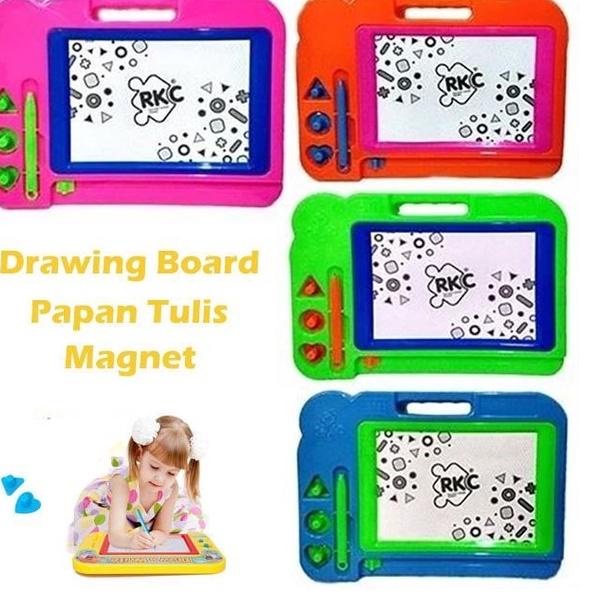 

Grosir Terkini Drawing Board Magnetic / Papan Tulis Magnet Magnetic / Papan tulis hapus murah / Mainan Papan Tulis Magnet Ukuran Sedang