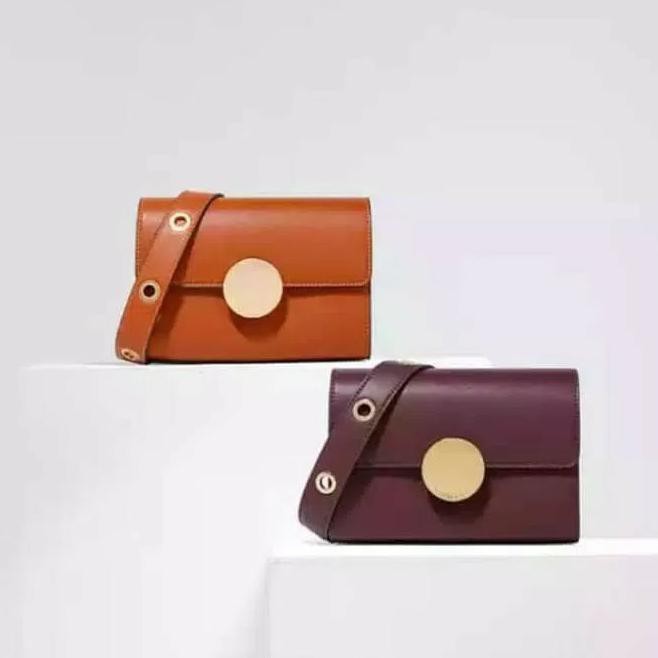 S3YB TAS WANITA CK BUCKLE ORI IMPORT,DISTRIBUTOR TAS SELEMPANG HARGA PABRIK - TEMBAGA 99GC