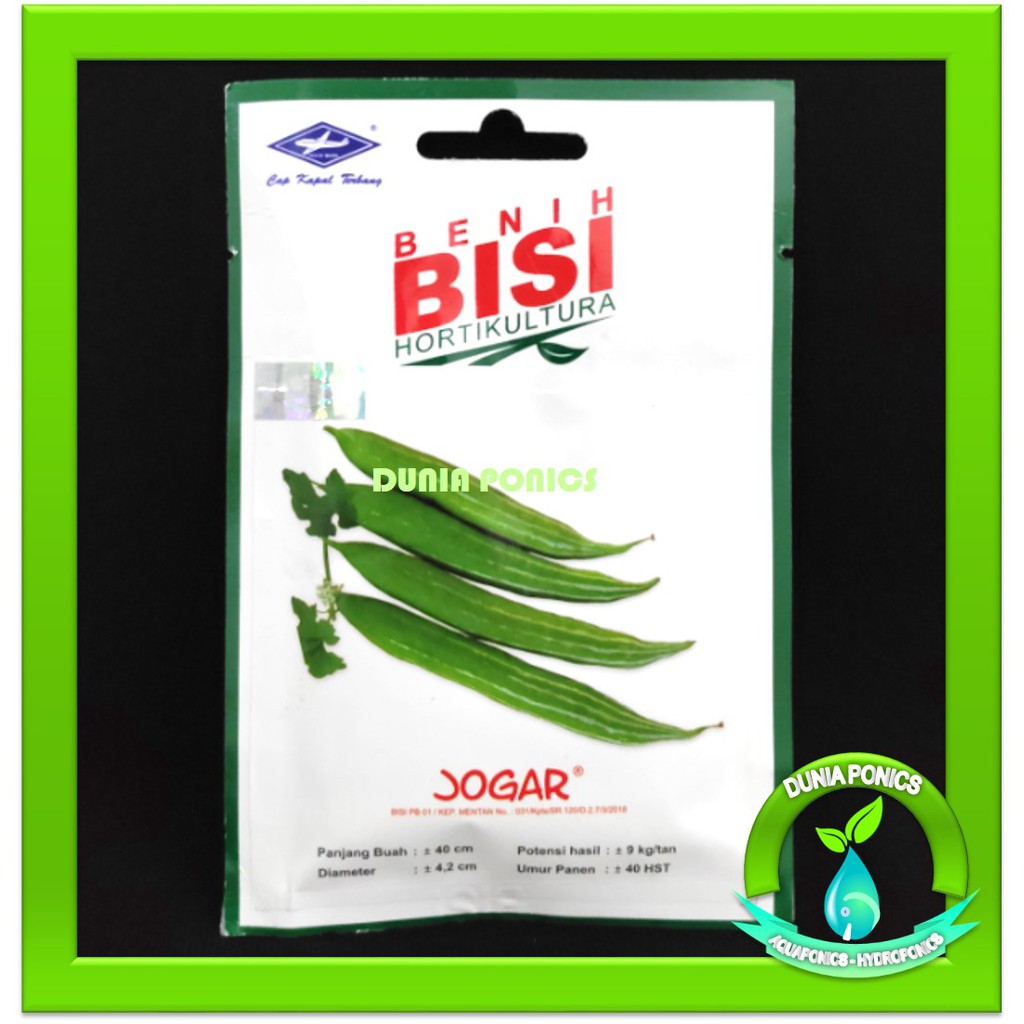 Benih Bibit Pare Belut JOGAR Benih BISI 20 Butir Original Pack Kemasan Pabrik