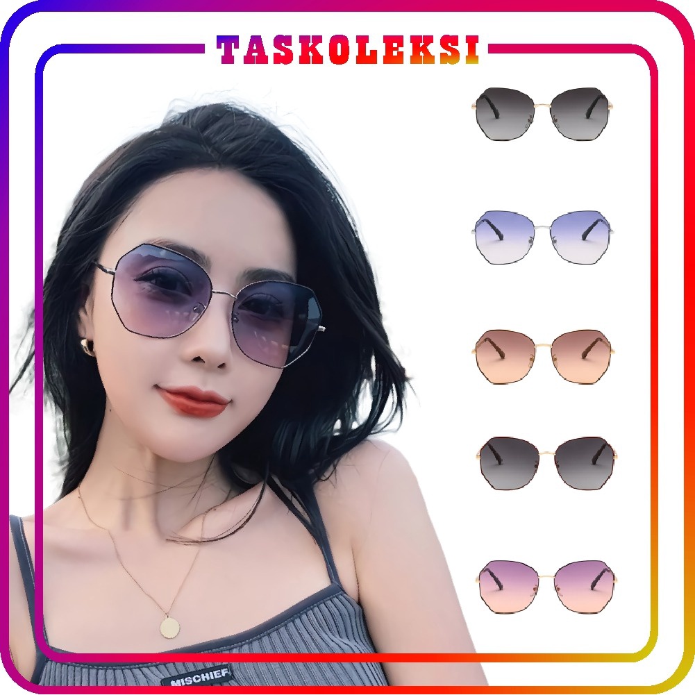 ☛TK☚ R448 Kacamata Fashion Wanita Style Korea Women Sunglasses Kaca mata Wanita Import Kekinian