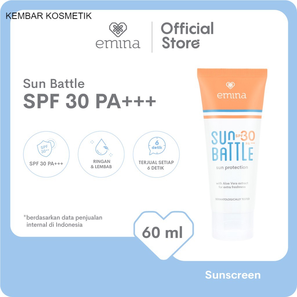 Emina Sun Battle SPF 30 PA+++ 60 ml