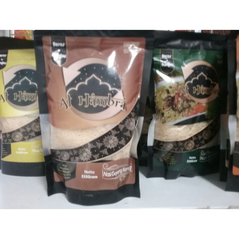 

Beras basmati bumbu nasi kebuli, nasi mandhi, nasi kabsah, nasi briyani, nasgor mesir, nasgorkam