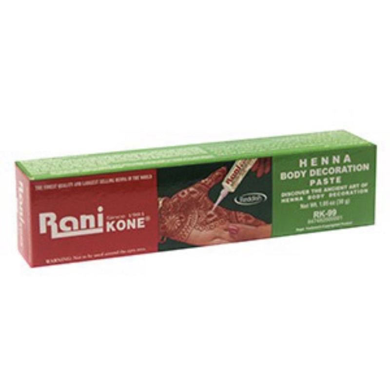 RANI KONE Henna Body Decoration Paste RK-99 30gr