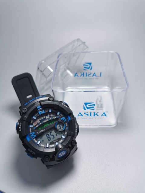 Jam Tangan Pria / Wanita LASIKA 615 anti air bisa berenang