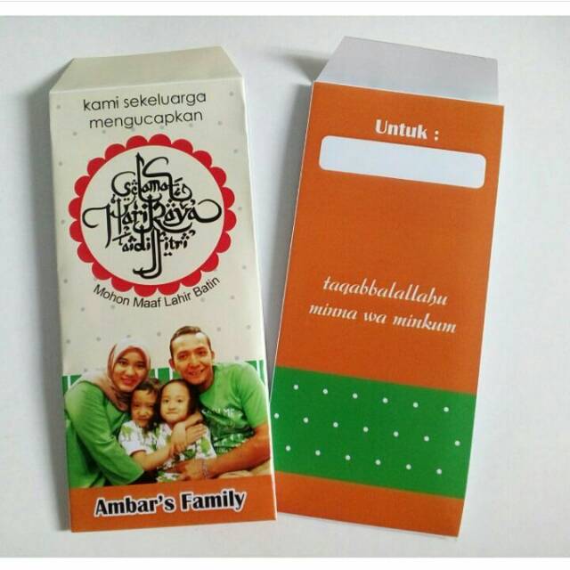 

Amplop lebaran custom besar (uang tanpa dilipat)