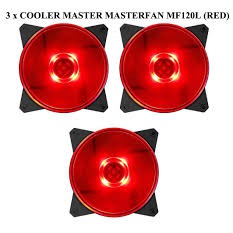 FAN MASTERFAN MF120L RED