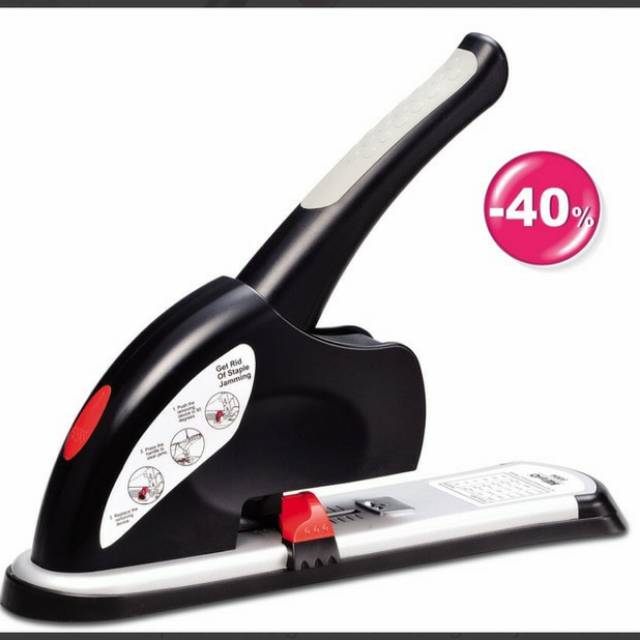 Lever-tech 5004 EFFORTLESS stapler KW-TRIO. 130 Halaman, GARANSI 1 thn