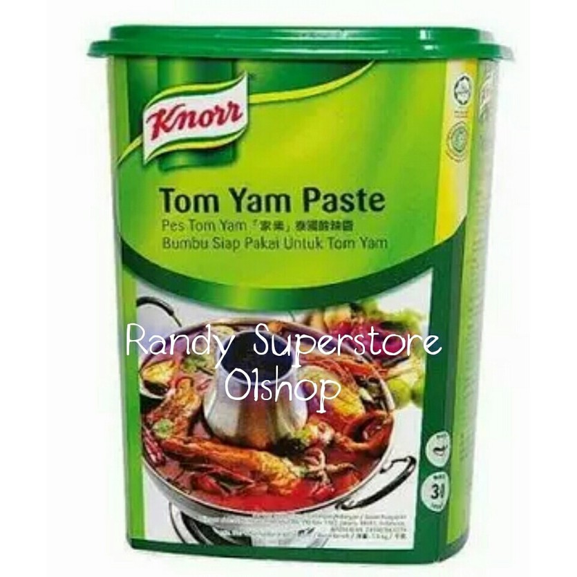 

TERMURAH KNORR TOM YAM PASTE 1.5 KG PASTA TOM YAM BUMBU TOM YAM !