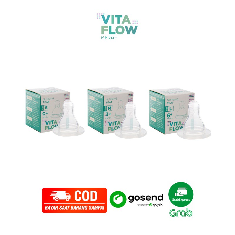 VITAFLOW Sillicone Dot / Nipple Anti Colic