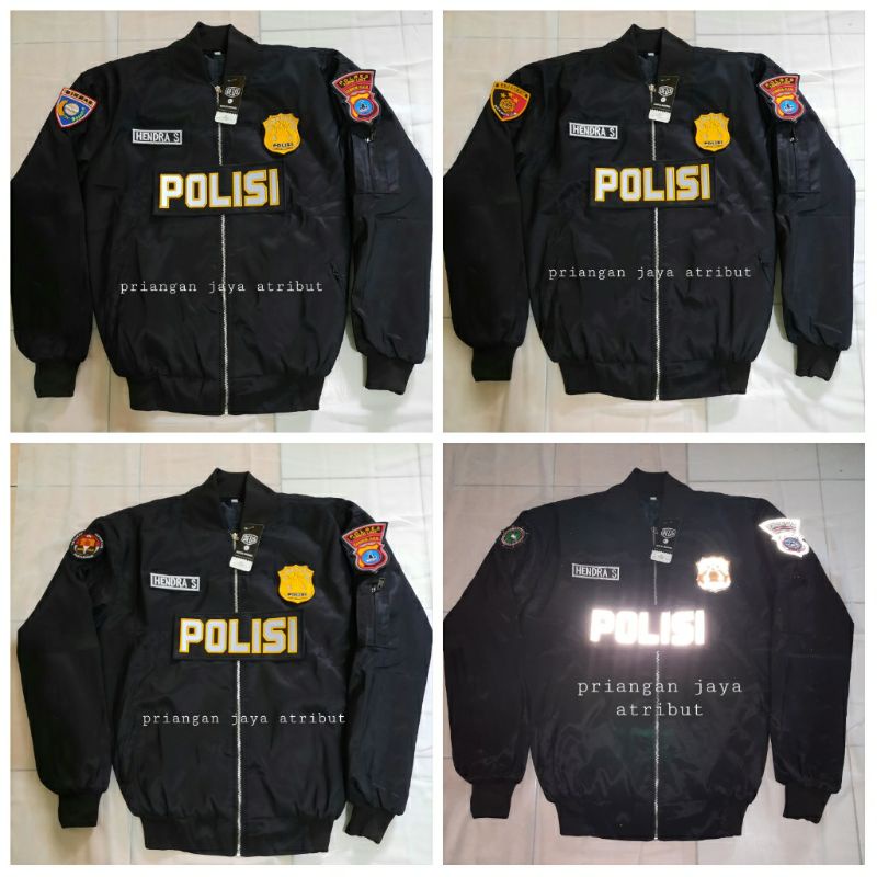 JAKET POLISI BINMAS BARESKRIM SDM POLRI HUMAS POLRI SABHARA PROVOS INTELKAM