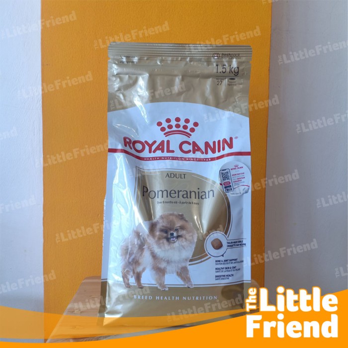 Royal Canin Pomeranian Adult 1.5 kg - Dry Food Makanan Anjing Dewasa