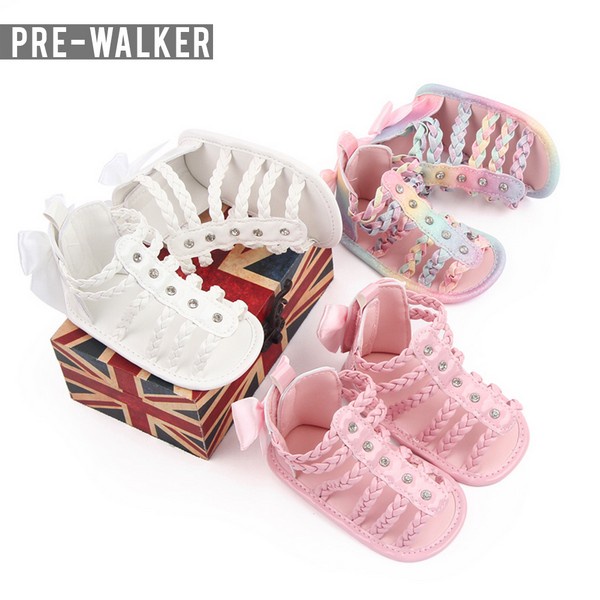 LIU24 Sepatu Bayi Anak anti slip/Baby Prewalker Shoes Belajar Jalan Bayi Pergi Jalan Fashion Casual