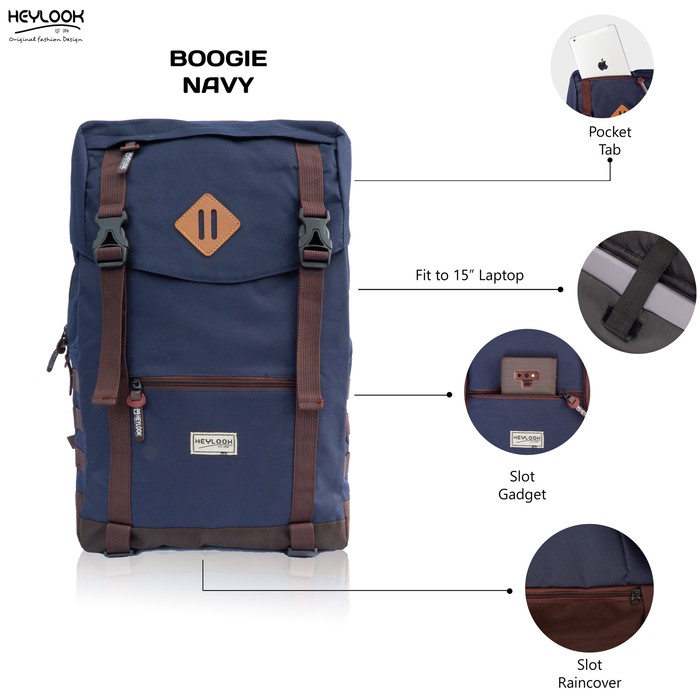 TAS RANSEL ADIDAS CLASSIC GREY - BOOGIE BLACK