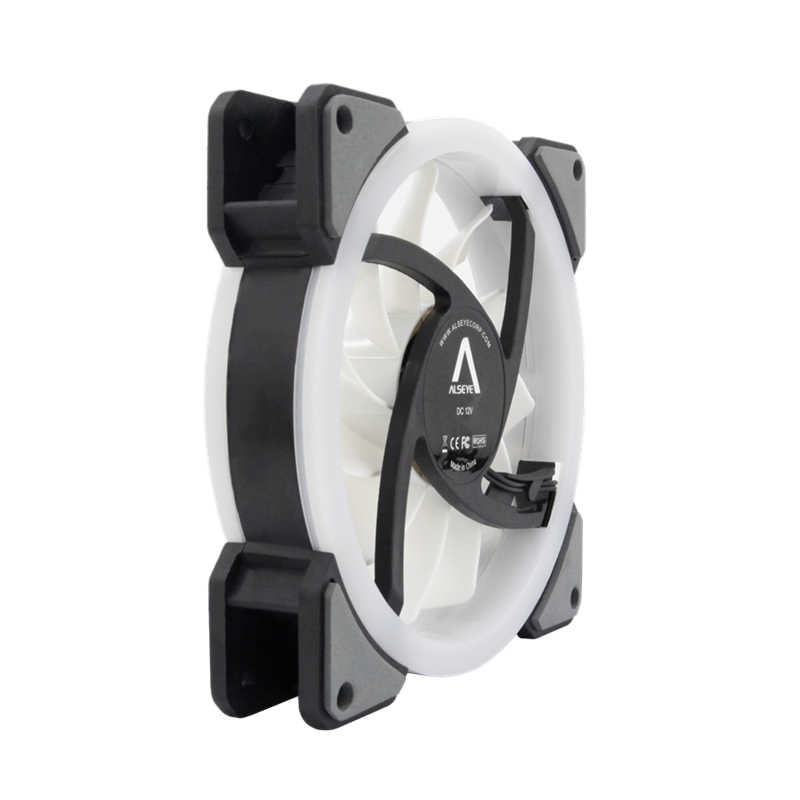 Fan Casing Alseye D-Ringer LED Auto RGB Fan Case DRinger 12cm