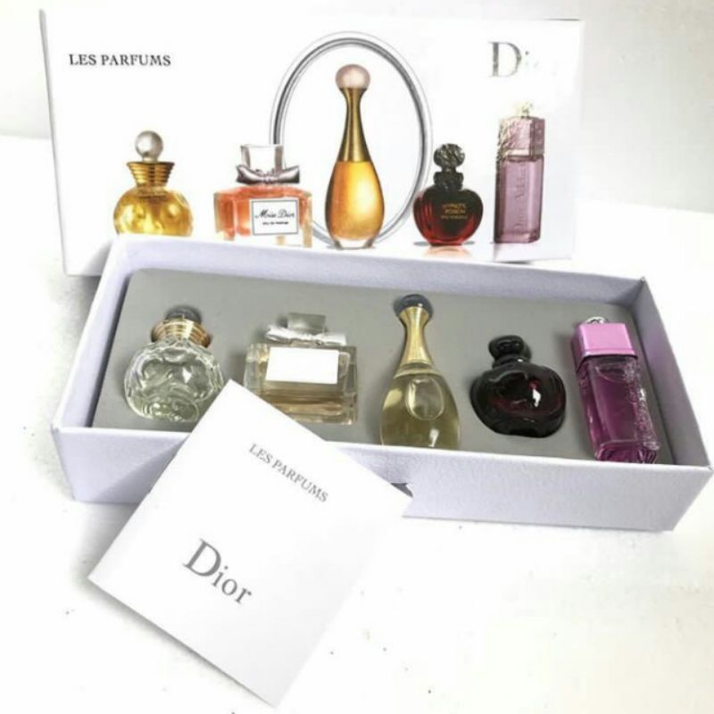 PARFUM MINIATUR DIOR GIFT SET 5 IN 1 PARFUM WANITA PARFUM CEWE PARFUM CEWEK