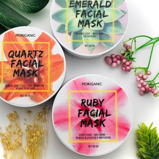 Download Moriganic Masker Wajah Organik Organic Facial Face Mask Emerald Quartz 30 50gr Shopee Indonesia PSD Mockup Templates