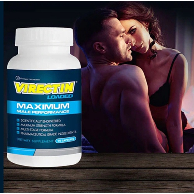 Obat Pembesar Mr.P Secara Permanen - Virectin Loaded Male Performance (Original)