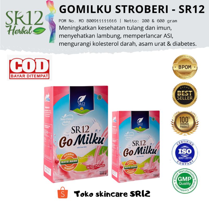 

SUSU KAMBING ETAWA | SUSU GO MILKU SR12 | SUSU KAMBING SR12