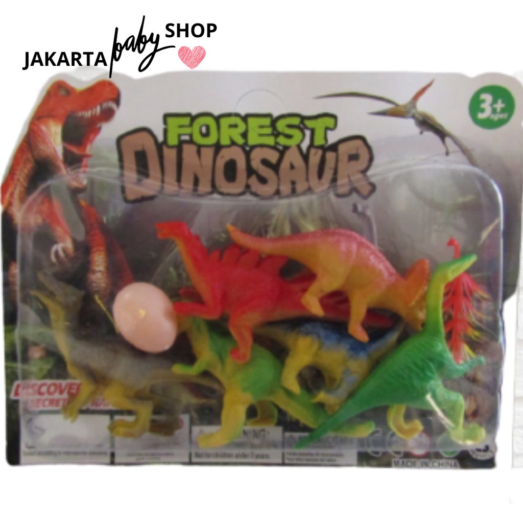 MAINAN FOREST DINOSAUR / MAINAN DINOSAURUS TELUR PLASTIK 610103