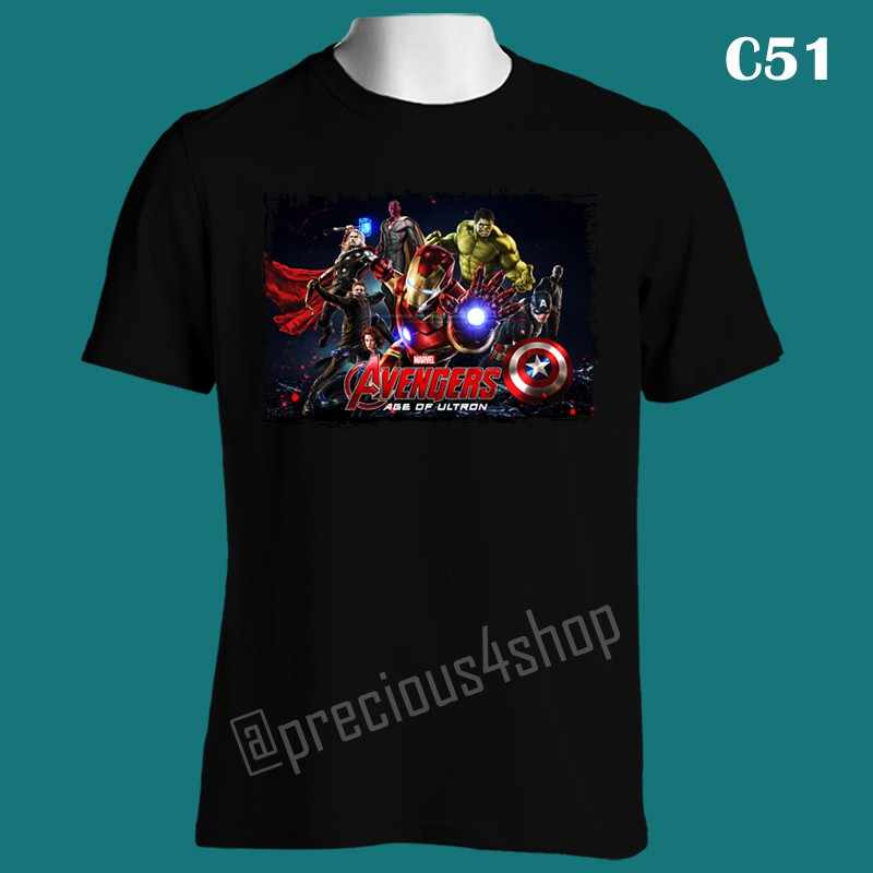 AVENGERS Team Age of Ultron | Kaos Couple | Family T-Shirt
