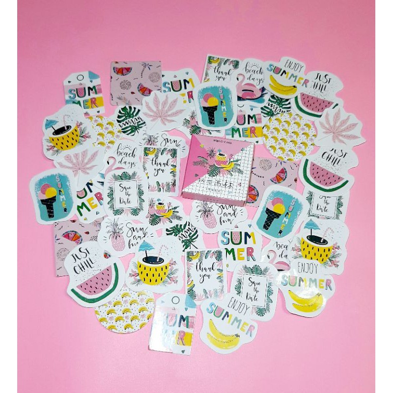 

Stiker Kawaii Summer Vibes