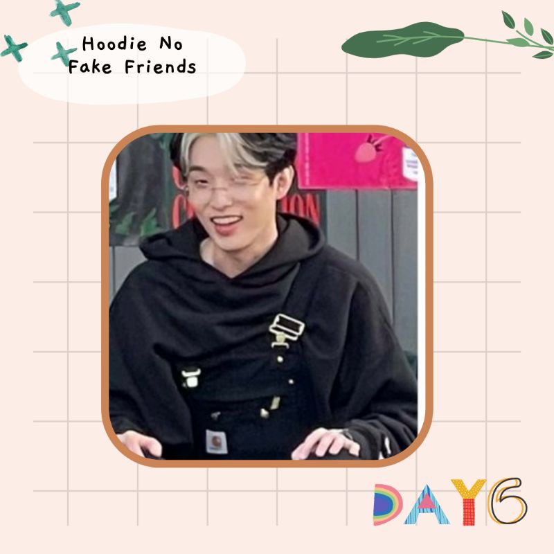 [SABLON] Hoodie Idol Jae Day6 No fake friends