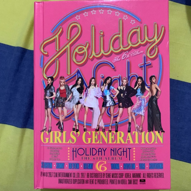 Girls Generation 6th Album - Holiday Night (+Poster)