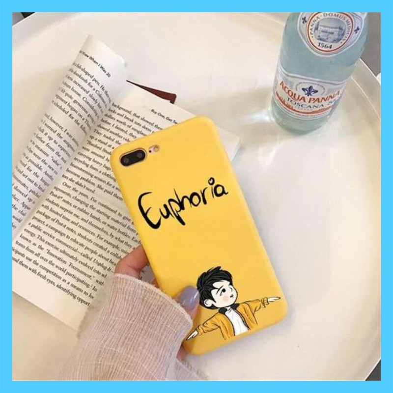 Custom Case BTS Yellow for Realme C2 C1 Realme 2 Oppo A5s Z1 PRO F9 Redmi Note 7 Redmi 7 Samsung A2