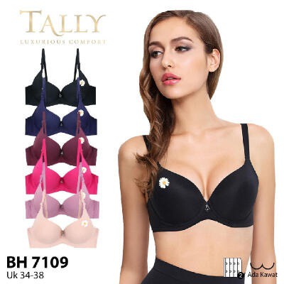ORI TALLY | BH KAWAT BUSA SEDANG KAIT 2 BH 7109 | BH PUSH UP BRA ROBOT KAWAT CUP B BH 267