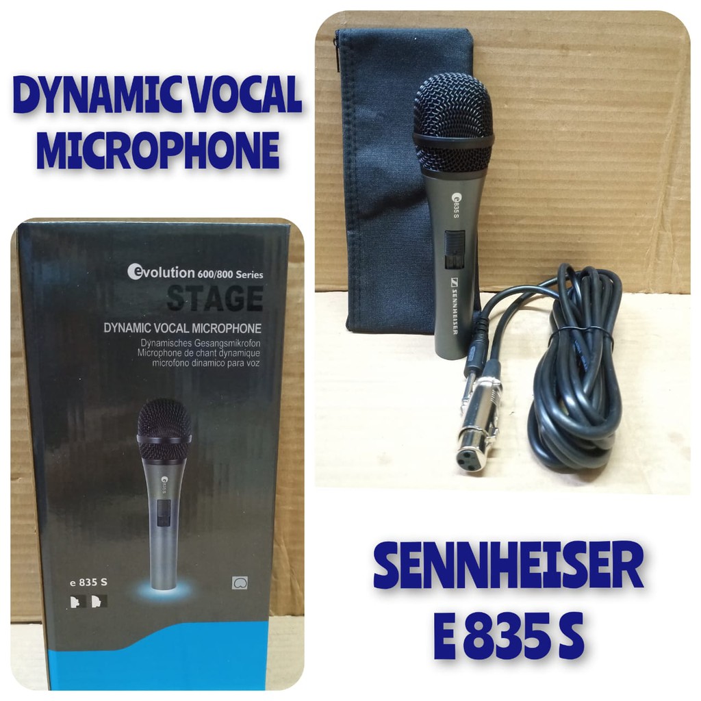 Microphone Kabel Sennheiser E835S E 835S E 835 S E835 S Switch