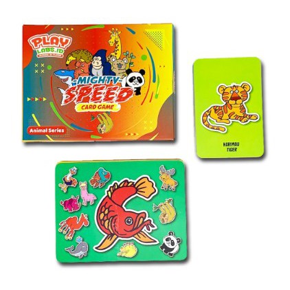 Mainan Anak Playlabs Mighty Speed Card Game - ALEXAGROSIR