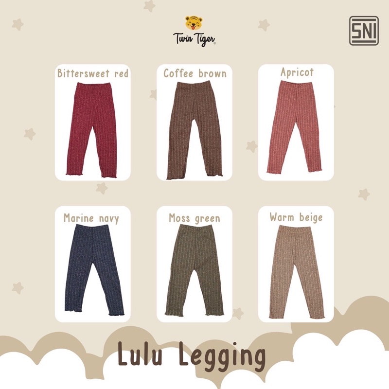 Twin Tiger Lulu Legging 0-4 tahun- Legging Baby