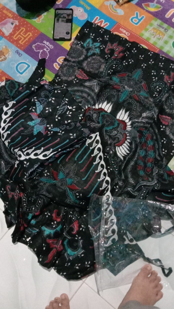 Batik Couple Keluarga Maura Sania Ruffle Ori Ndoro Jowi Dnt - Garansi Termurah Shopee