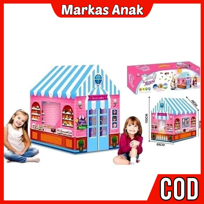 Mainan Anak Anak Umur 3 4 5 6 Tahun Olahraga Indoor Outdoor Tenda kemah Camping Kemping Karakter Rum