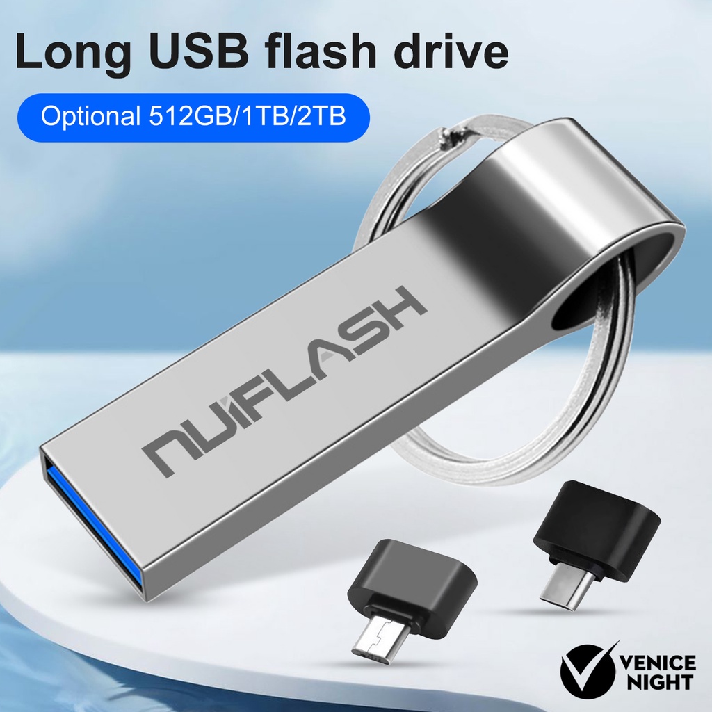 (SF) Flashdisk USB Mini 512GB / 1TB / 2TB Anti Air Kecepatan Tinggi Untuk Nuiflash