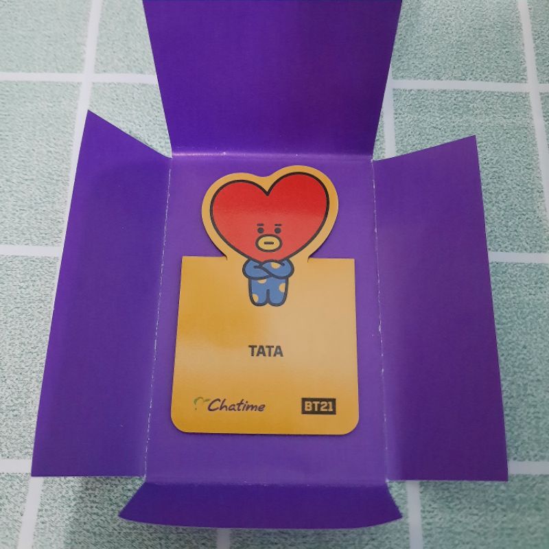 Magnet BT21 X Chatime