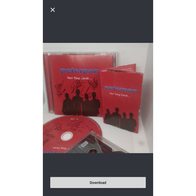 cd peterpan hari yang cerah full ttd