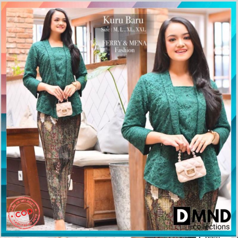 SETELAN KEBAYA KUTU BARU/SETELAN KEBAYA PESTA/SETELAN KEBAYA WISUDA/KEBAYA MODERN