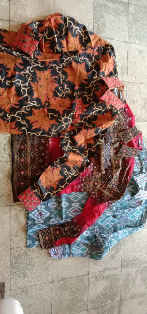 Kemeja Batik Pria Batik Pekalongan Murah Plat G Couplebatik Lengan Panjang Ori Solonan M L Xl Xxl