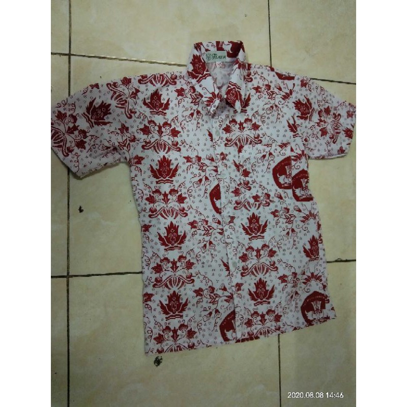 BATIK SD merah