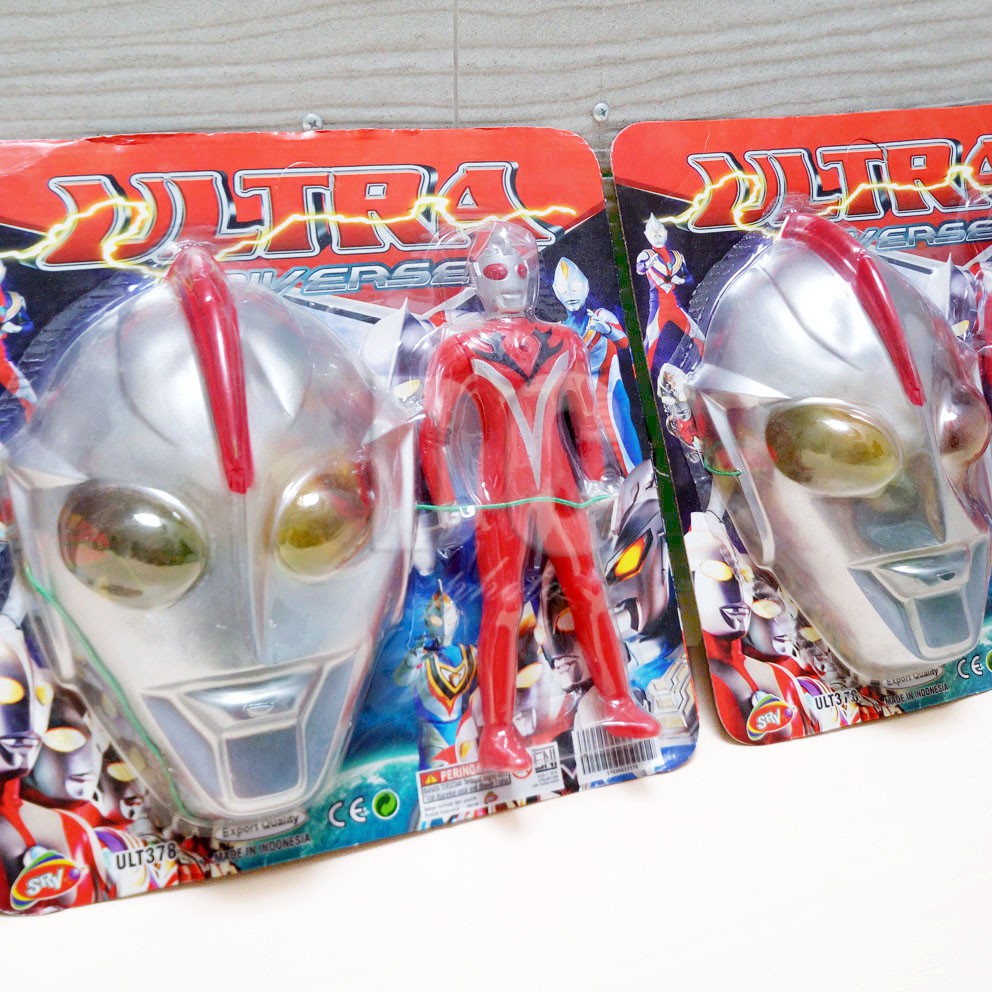 Ultra Universe 378 Mainan Action Figure Topeng Ultraman Cosplay Mask