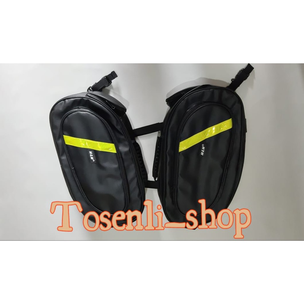 Jakarta - Tas Bag Motor Sidebag Kendaraan Side Bag Motor Universal