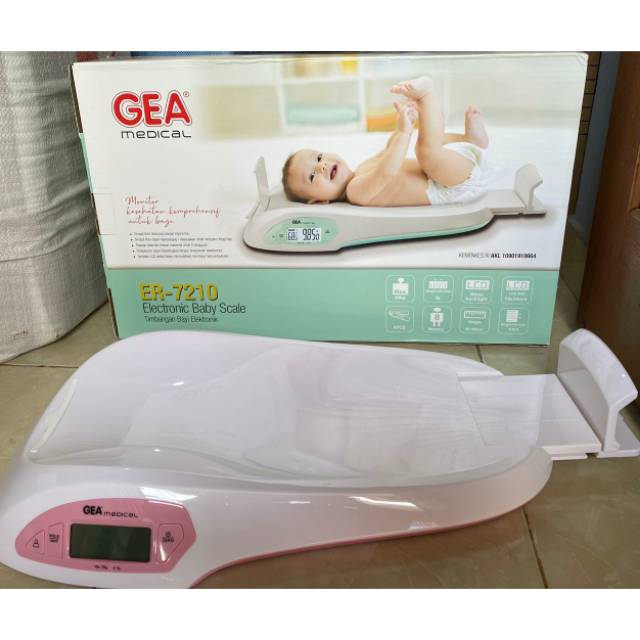 Timbangan bayi digital gea