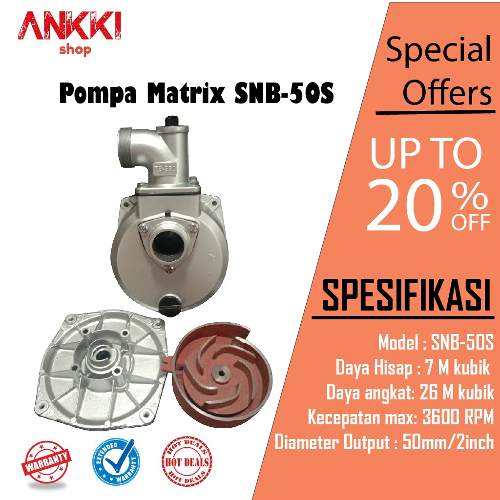 Pompa Matrix SNB-50S