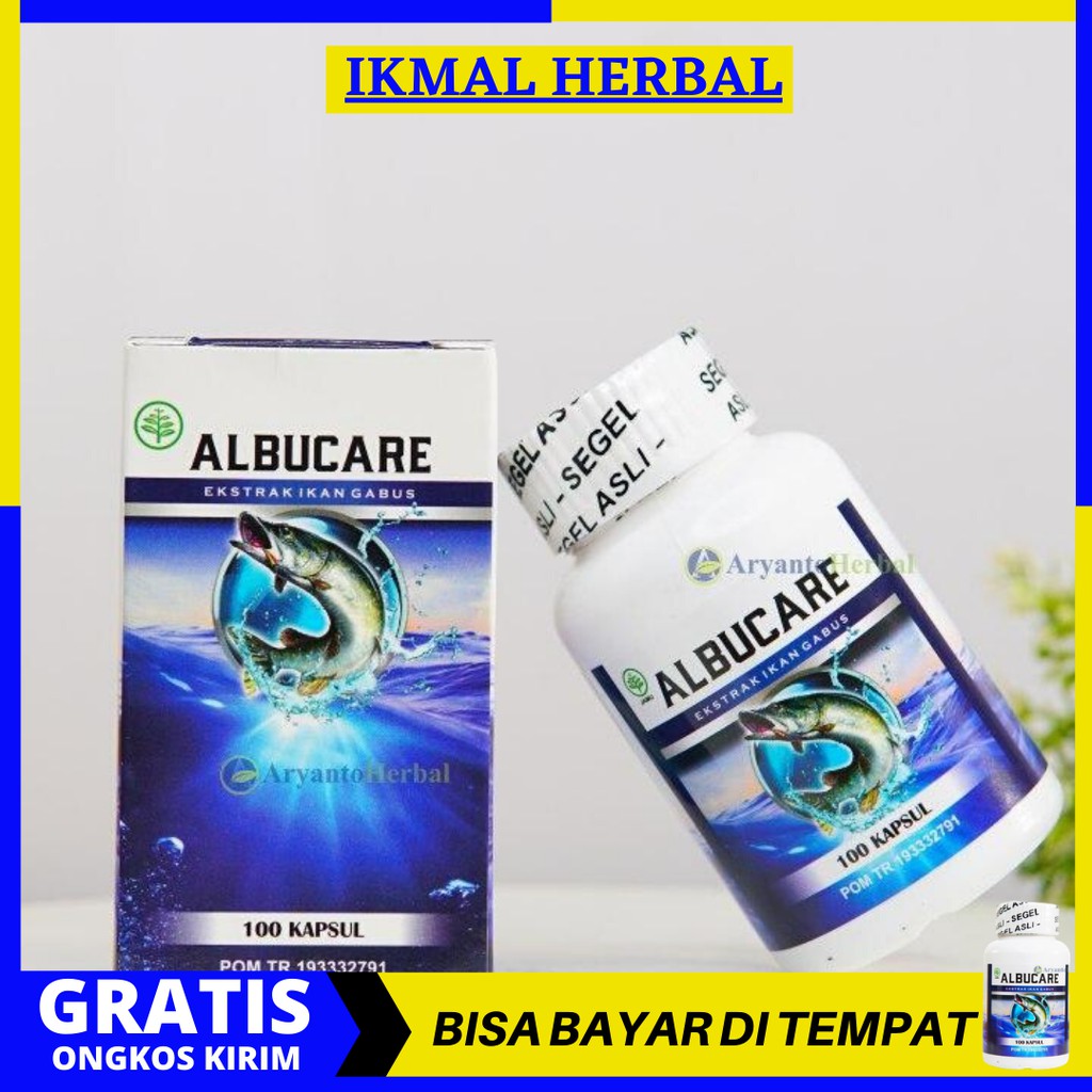 Albucare Ikan Gabus, Albucare Ekstrak Ikan Gabus, Obat Luka Albucare, Kapsul Kutuk Ikan Gabus