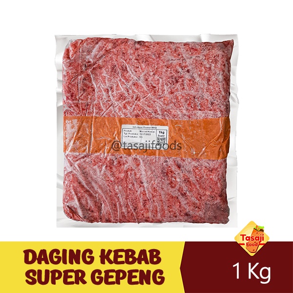 Daging Kebab Super GEPENG 1 Kg