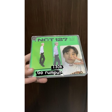 Jewel case nct 127 sealed/unsealed Photobook universe kickback