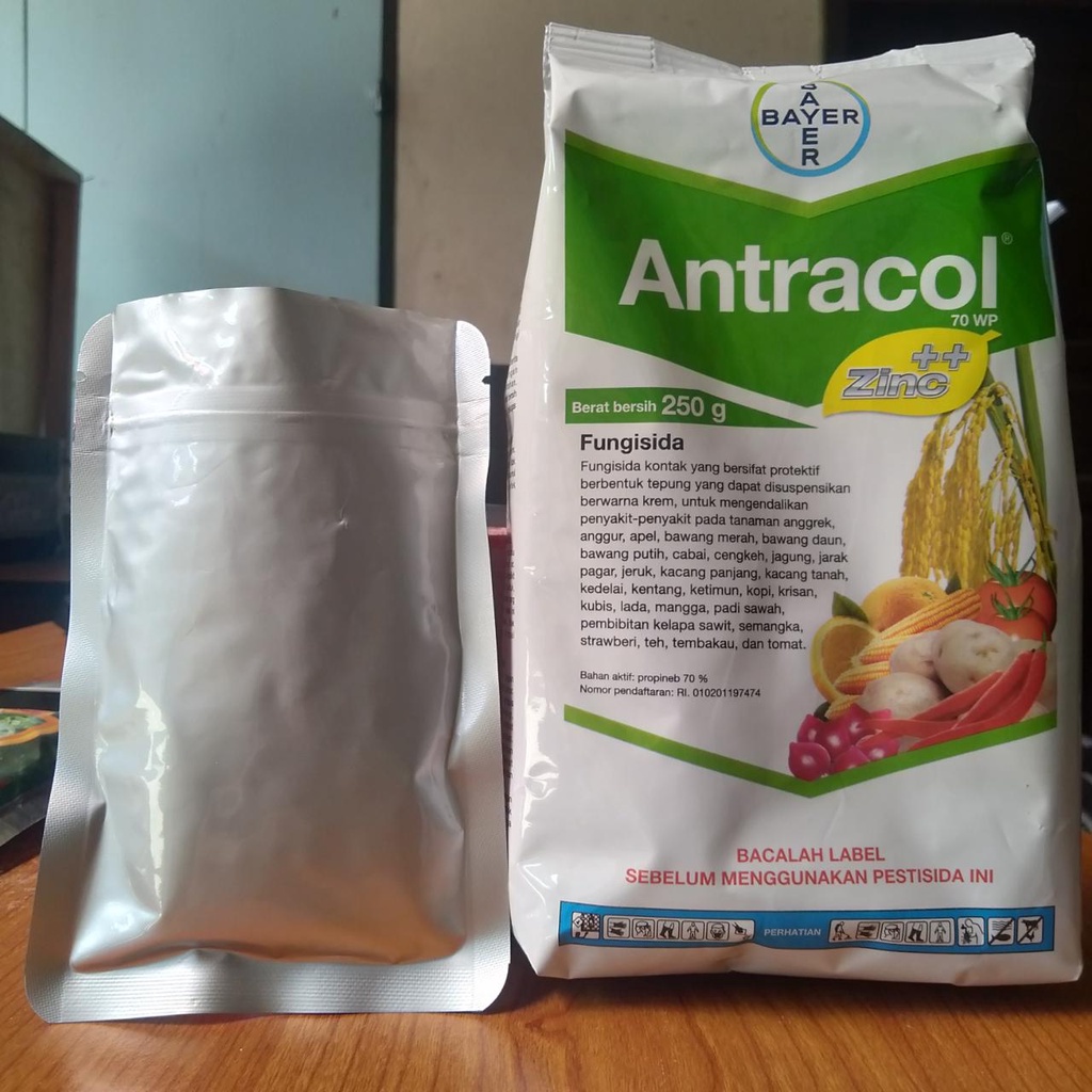 Repack Fungisida Antracol 70WP 100 gram 100% Original